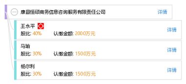 康县恒硕商务信息咨询服务有限责任公司 专业商务信息咨询的可靠伙伴
